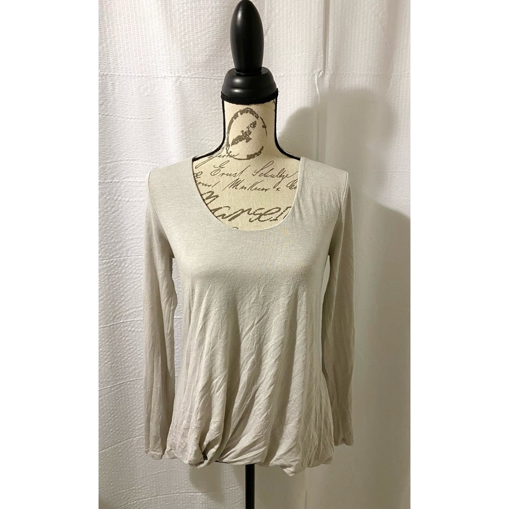 Banana Republic Twist Hem Long Sleeve Shirt